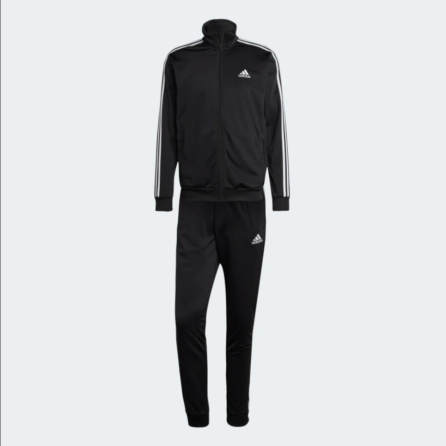 Adidas Basic 3-Stripes Tricot Track Suit IC6747 black