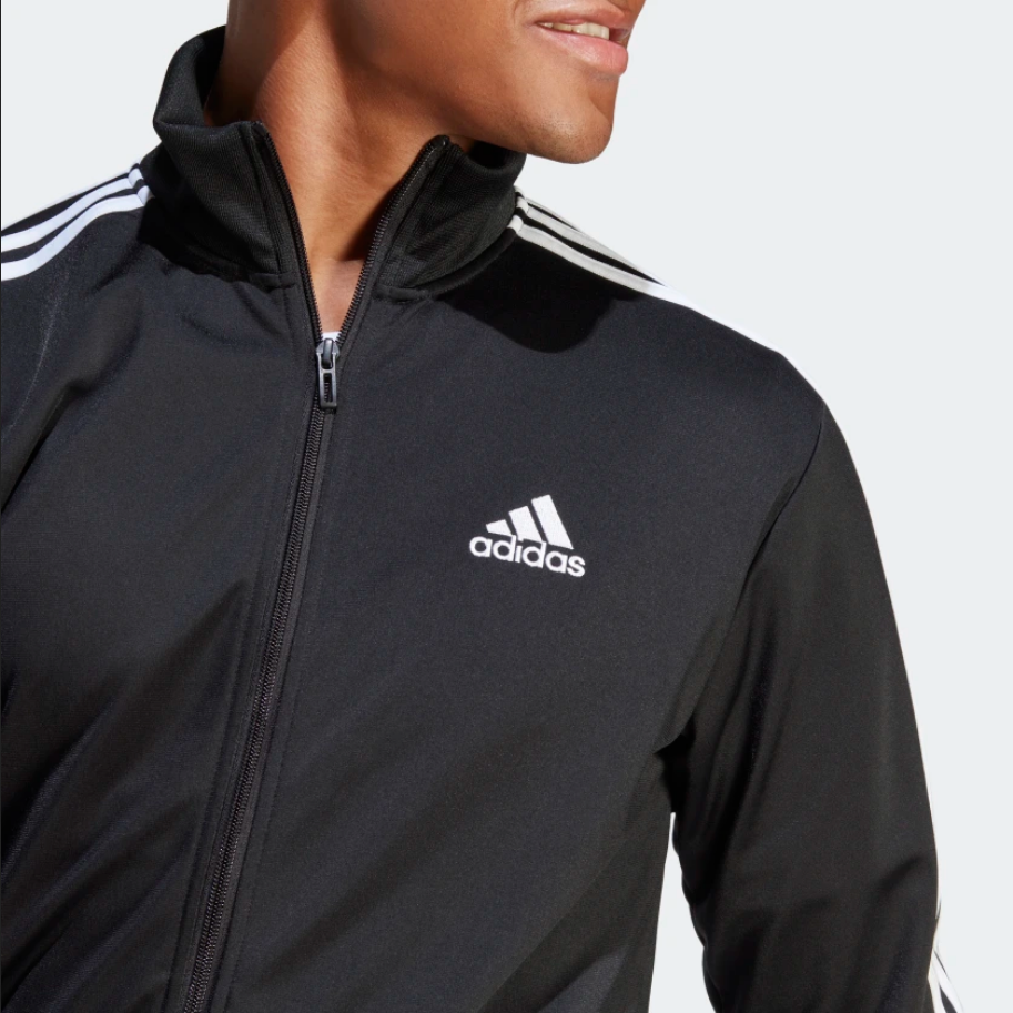 Adidas Basic 3-Stripes Tricot Track Suit IC6747 black
