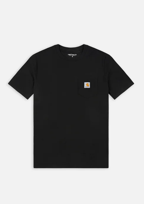 Carhartt Short Sleeve T-Shirt with Pocket 1030434 89 black