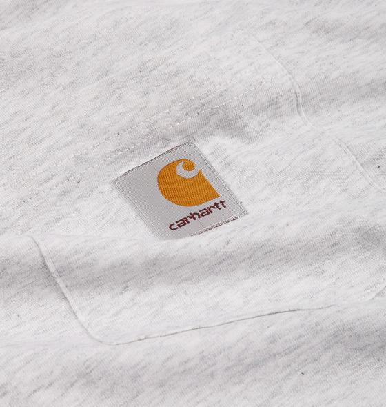 Carhartt Short Sleeve T-Shirt with Pocket 1030434 02 white