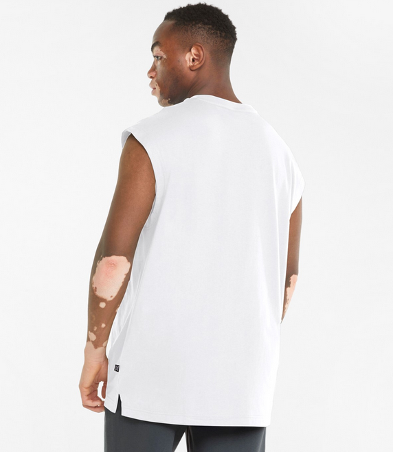 Puma men's ESS Sleeveless T-shirt 586738 02 white