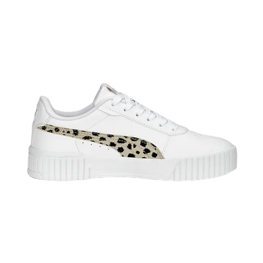 Puma girls' sneakers Carina 2.0 Animal 392024 01 white black gold