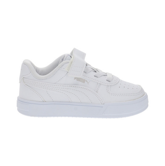 Puma Caven 2.0 393839 02 White Kids' Elastic and Velcro Sneakers