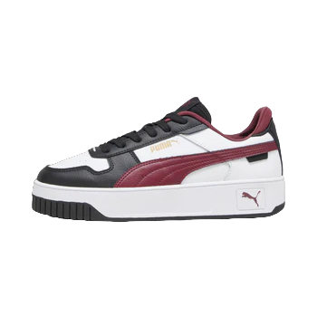 Puma Carina Street women's sneakers 389390-13 white-dark dispro-black
