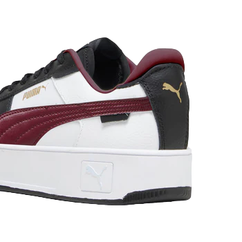 Puma Carina Street women's sneakers 389390-13 white-dark dispro-black