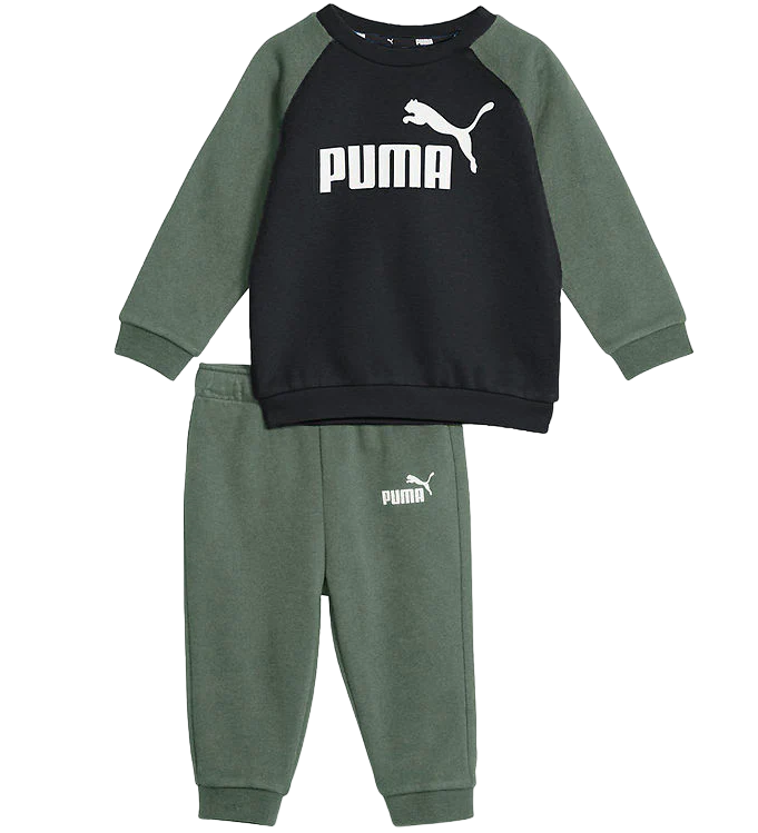 Puma Kids' Crew Neck Sweatshirt Tracksuit Minicats Ess 846143-44 Eucalyptus
