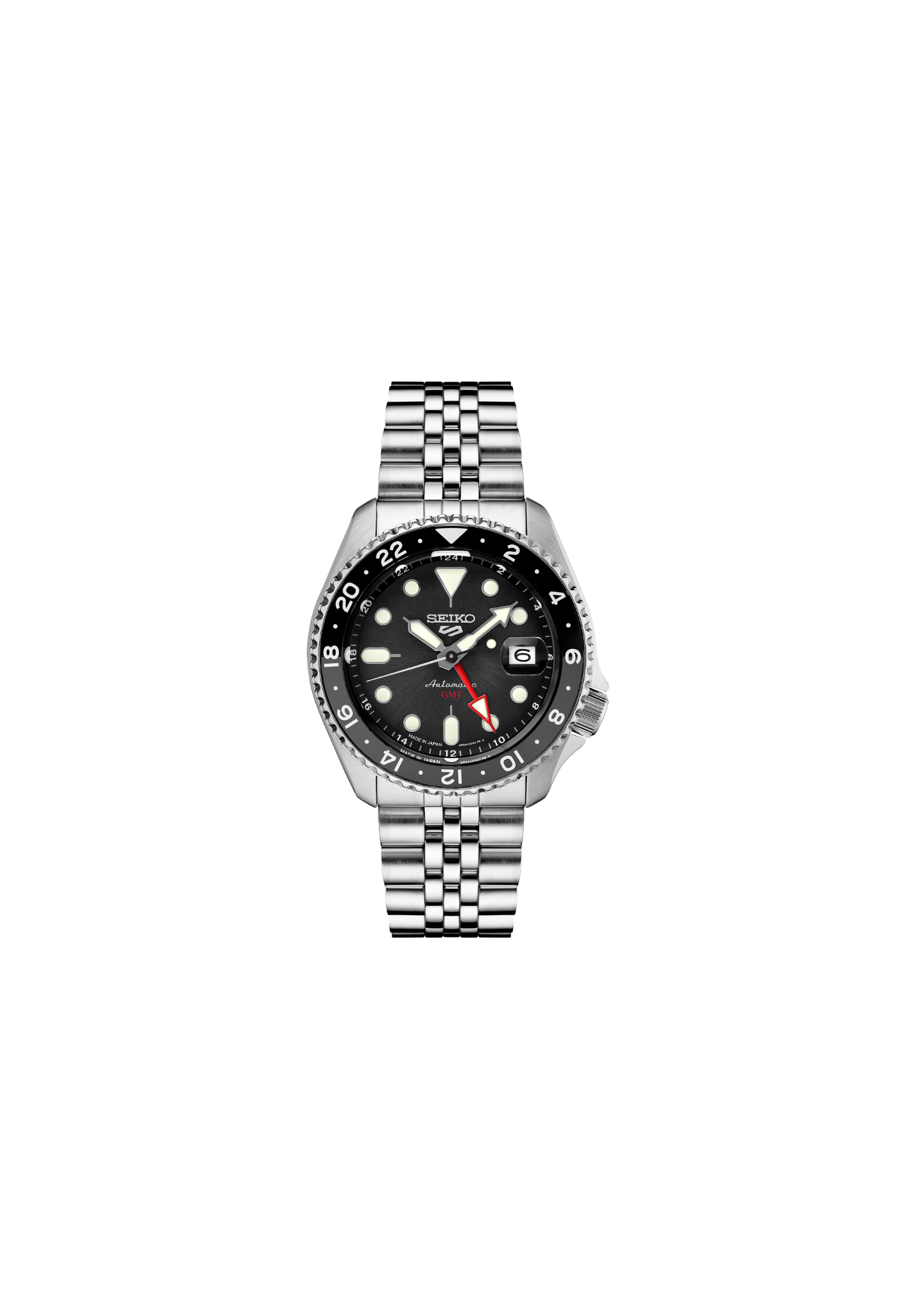 Seiko 5 Sports GMT Automatico Bruce Wayne – Nero, 42,5mm – Codice SSK001