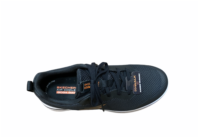 Skechers Go Walk 5 Squall 216011/BKOR - Men's Memory Foam Walking Shoes