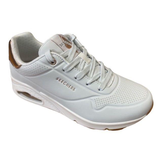 Skechers Uno Golden Air 177094/WHT Donna Bianco - Sneakers Lifestyle