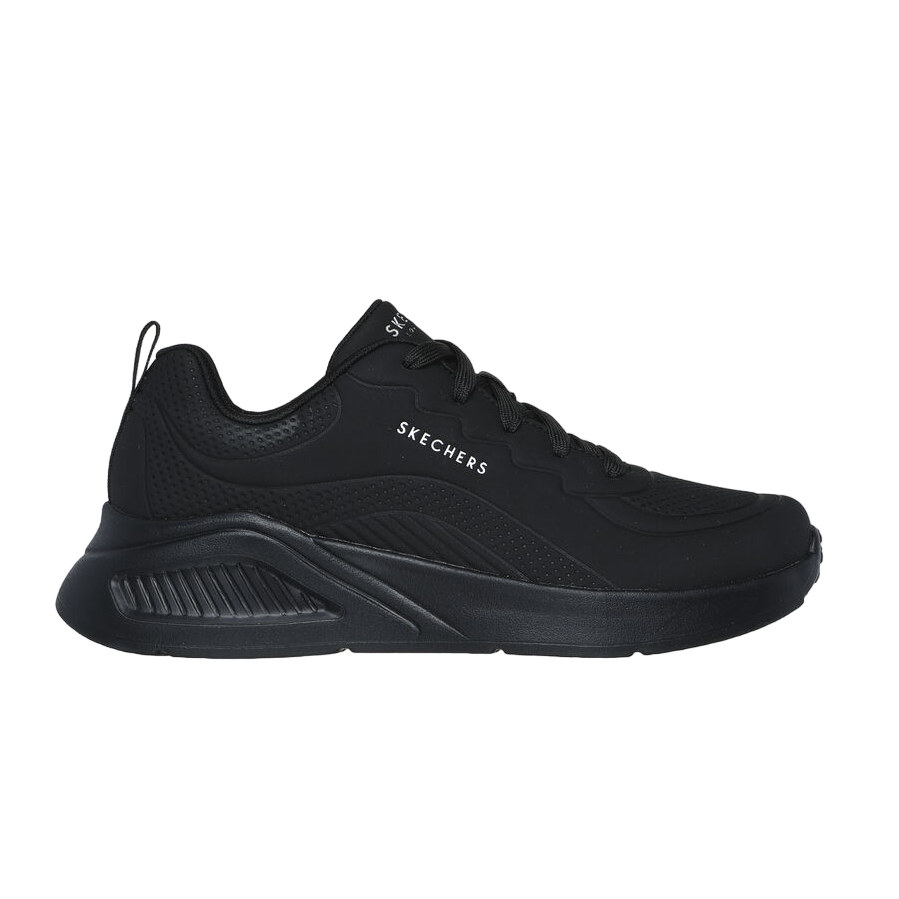 Skechers Uno Lite Lighter One 177288/BBK Donna Nero - Sneakers Lifestyle