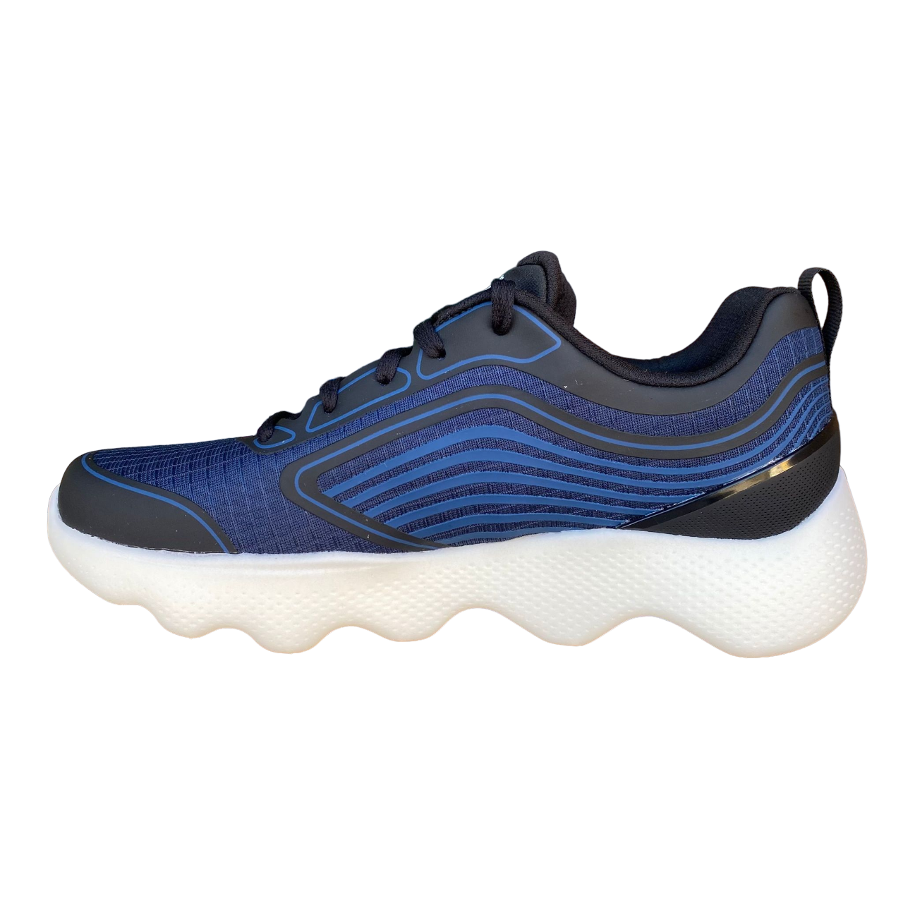 Skechers Go Walk Massage Fit Hydro 216412/NVBK Blu Nero Uomo
