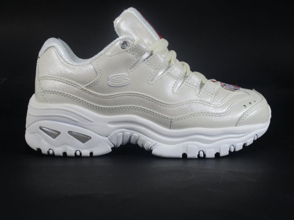 Skechers Energy Glacier Views 13411/WHT - Women's White Walking Shoes