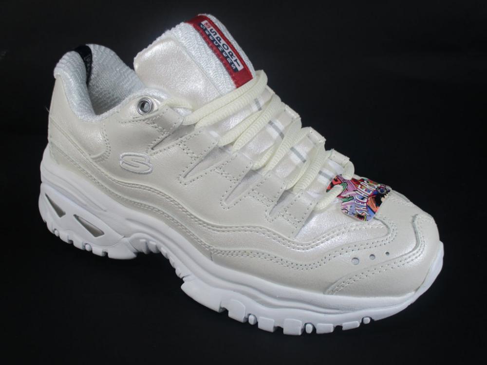 Skechers Energy Glacier Views 13411/WHT - Women's White Walking Shoes