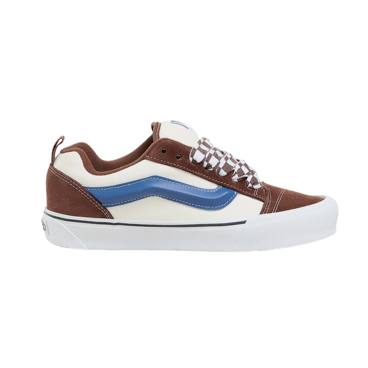 Vans Knu Skool VN0009QCDMV Marroncino Beige Blu Sneakers Uomo