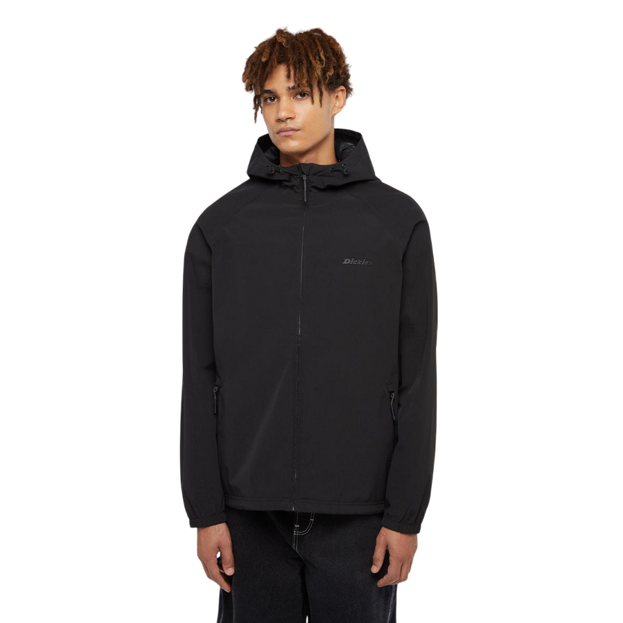 Dickies giubbino da uomo con cappuccio Ronan Shell DK0A4Z3YBLK nero