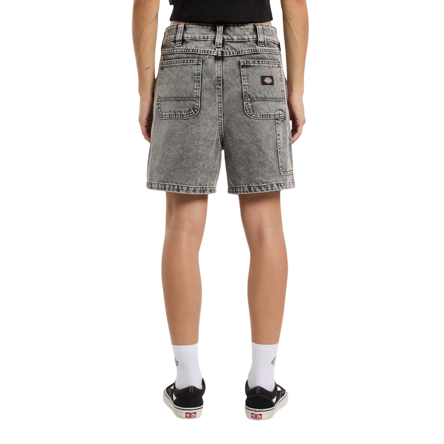 Dickies pantaloncino denim da donna DK0A4Y88J811 grigio chiaro