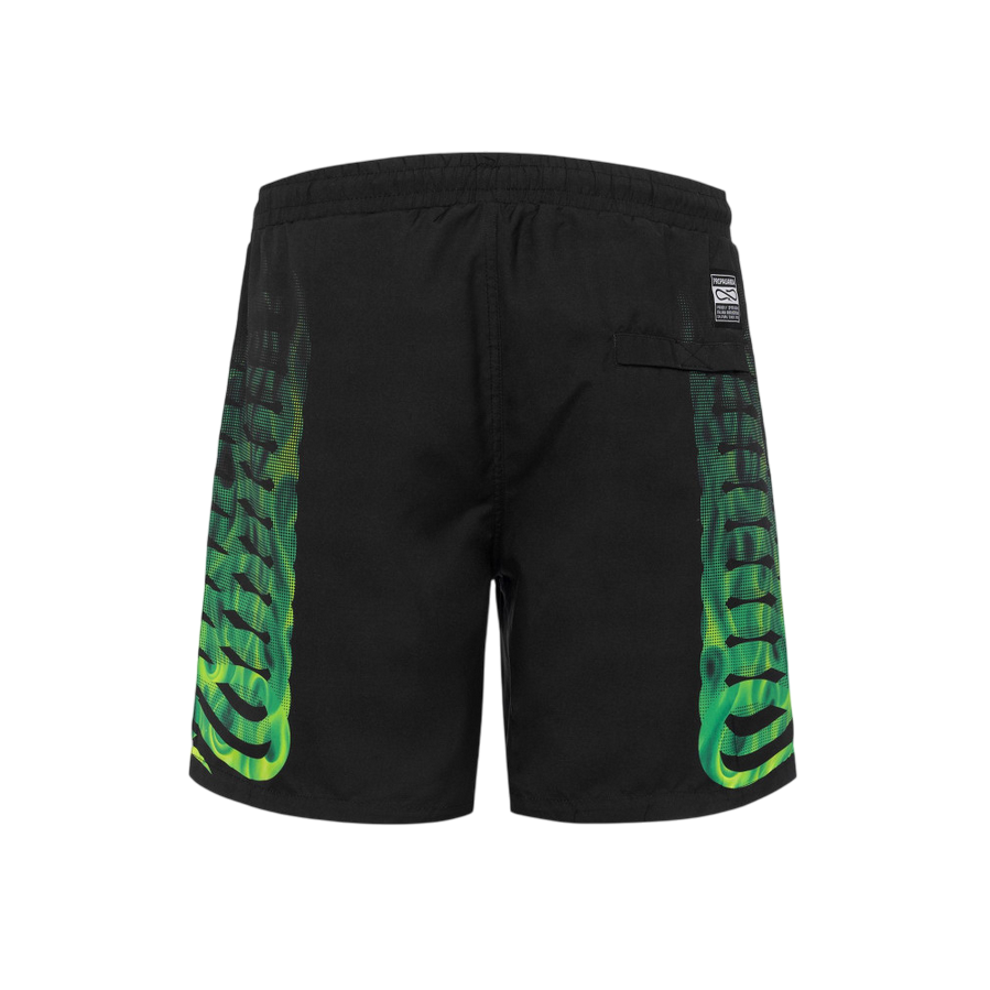 Propaganda costume da bagno a pantaloncino da uomo Ribs 25SSPRBR466 nero-verde
