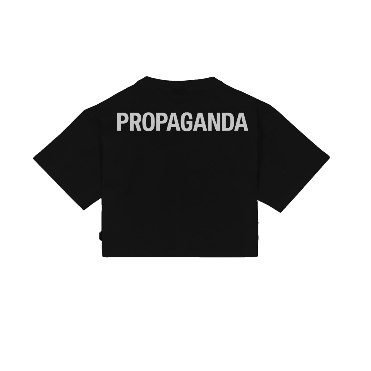 Propaganda maglietta cropped manica corta Logo Classic 25SSPRTS963 nero