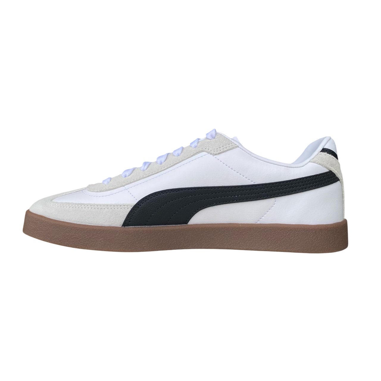 Puma men's sneakers Club II Era 397447 07 white-black-rubber