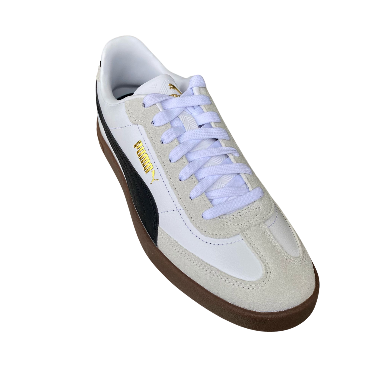Puma men's sneakers Club II Era 397447 07 white-black-rubber