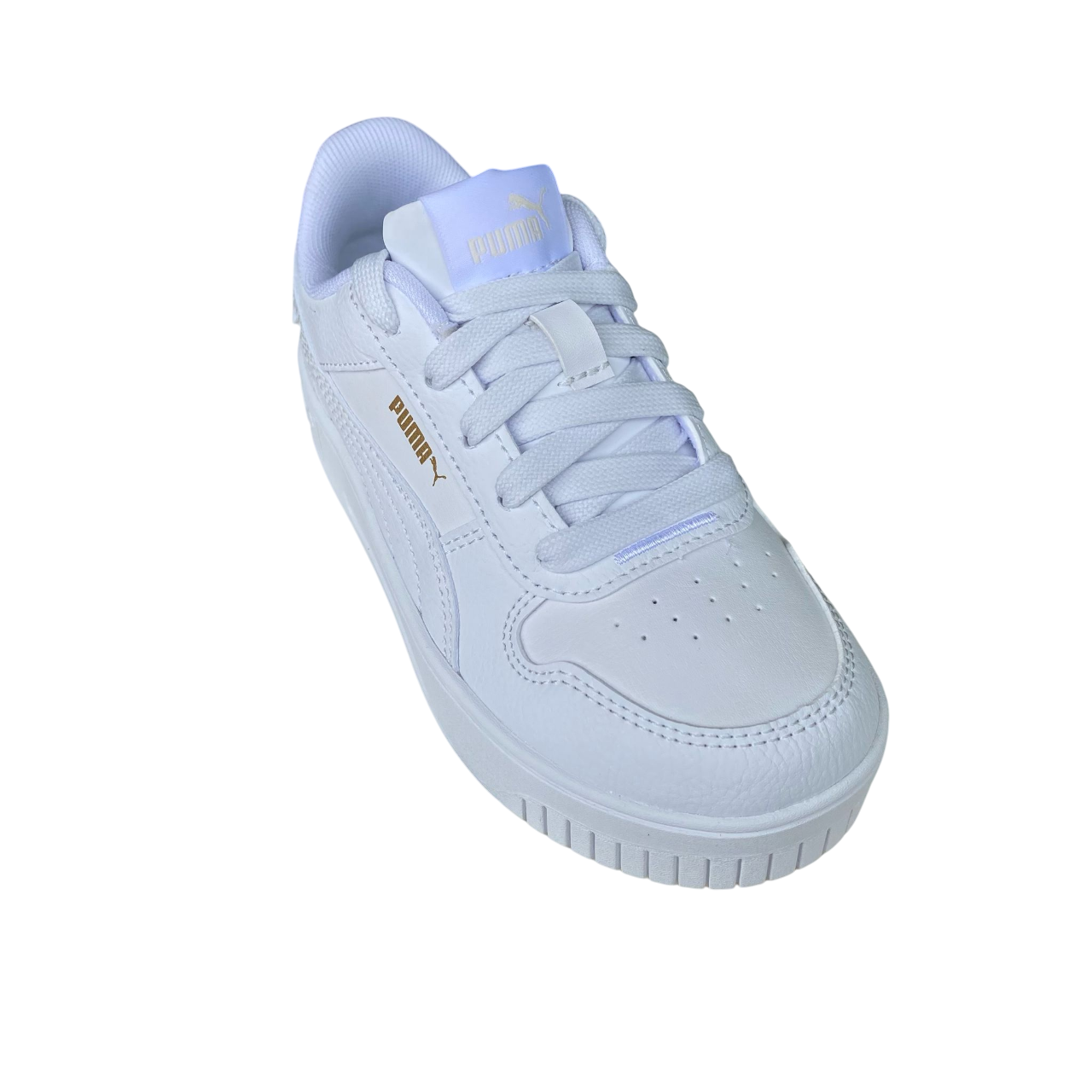 Puma scarpa sneakers junior Carina Street 393847-01 bianco