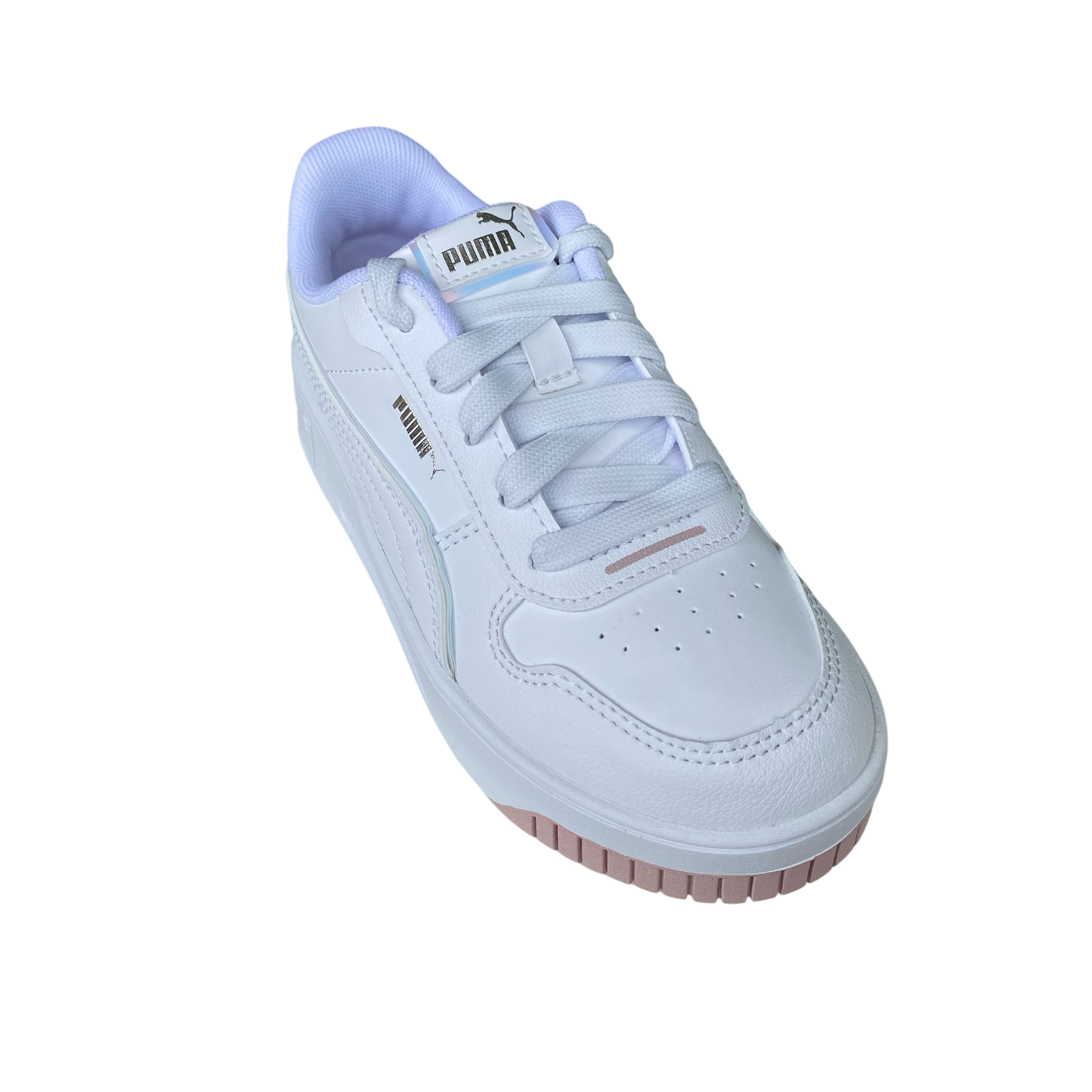 Puma junior sneakers Carina Street Holo 2.0 398285-01 white-mauve