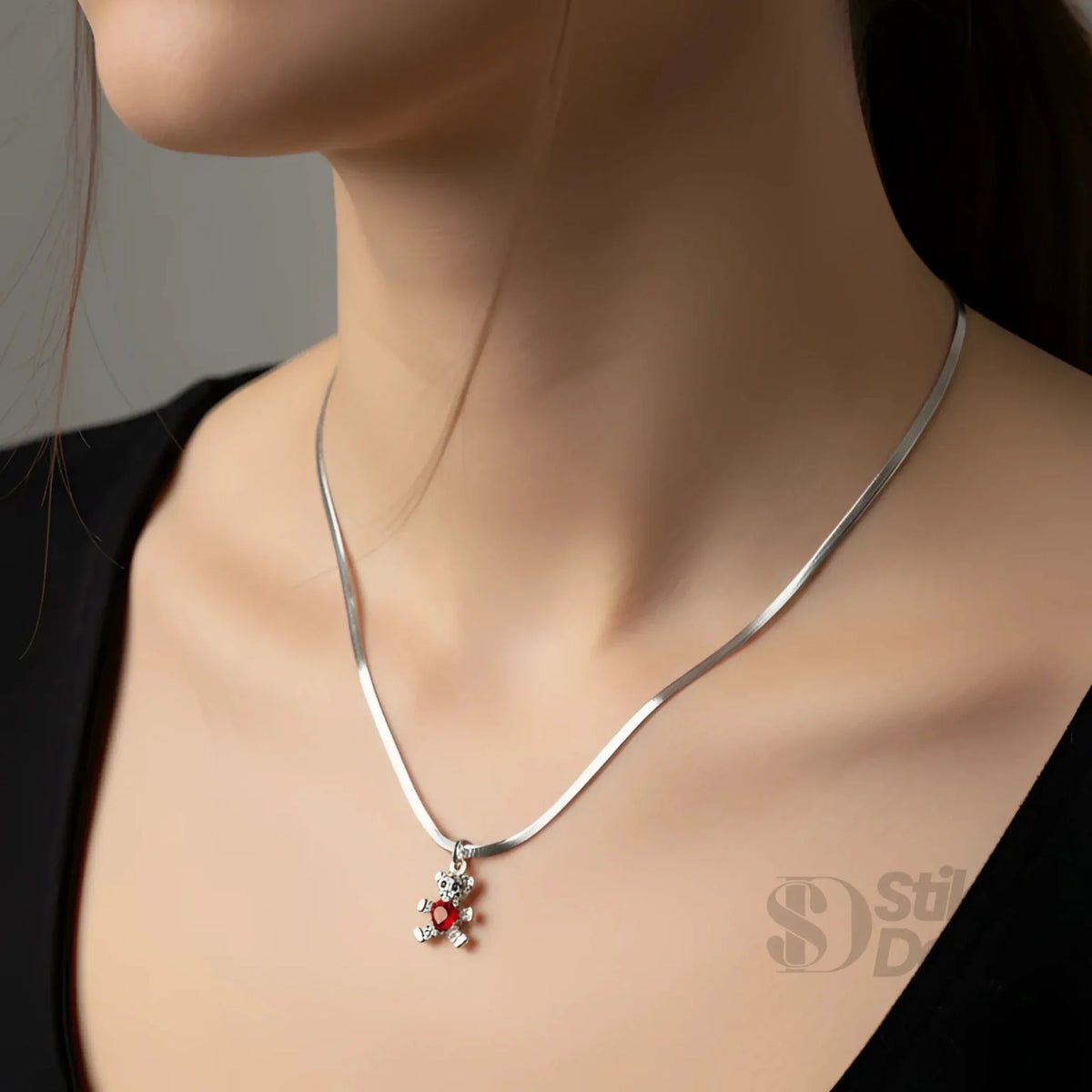Sweetheart Collana con Ciondolo Orsetto