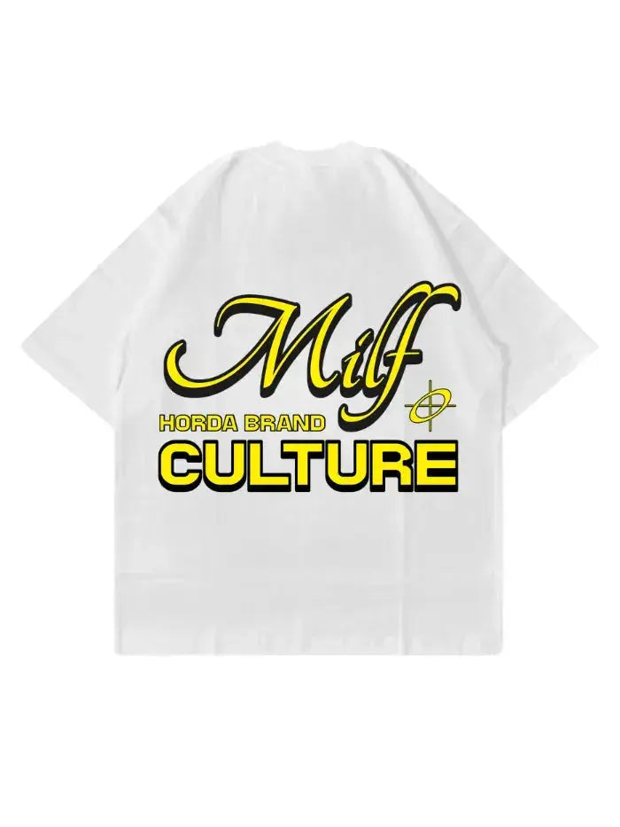 T-Shirt CULTURE 100% Cotone Made in Italy