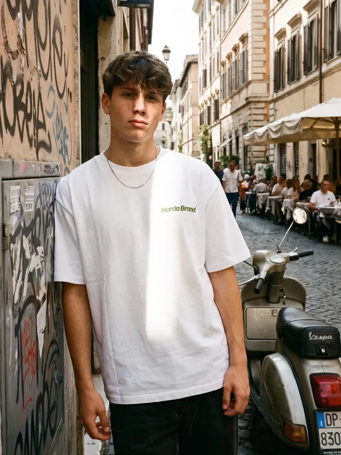 T-Shirt Boxy Oversize Heavyweight 100% Cotone Made in Italy – Never Had