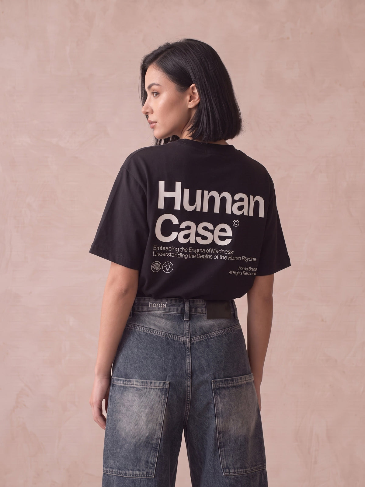 T-shirt Cropped Donna Human Case
