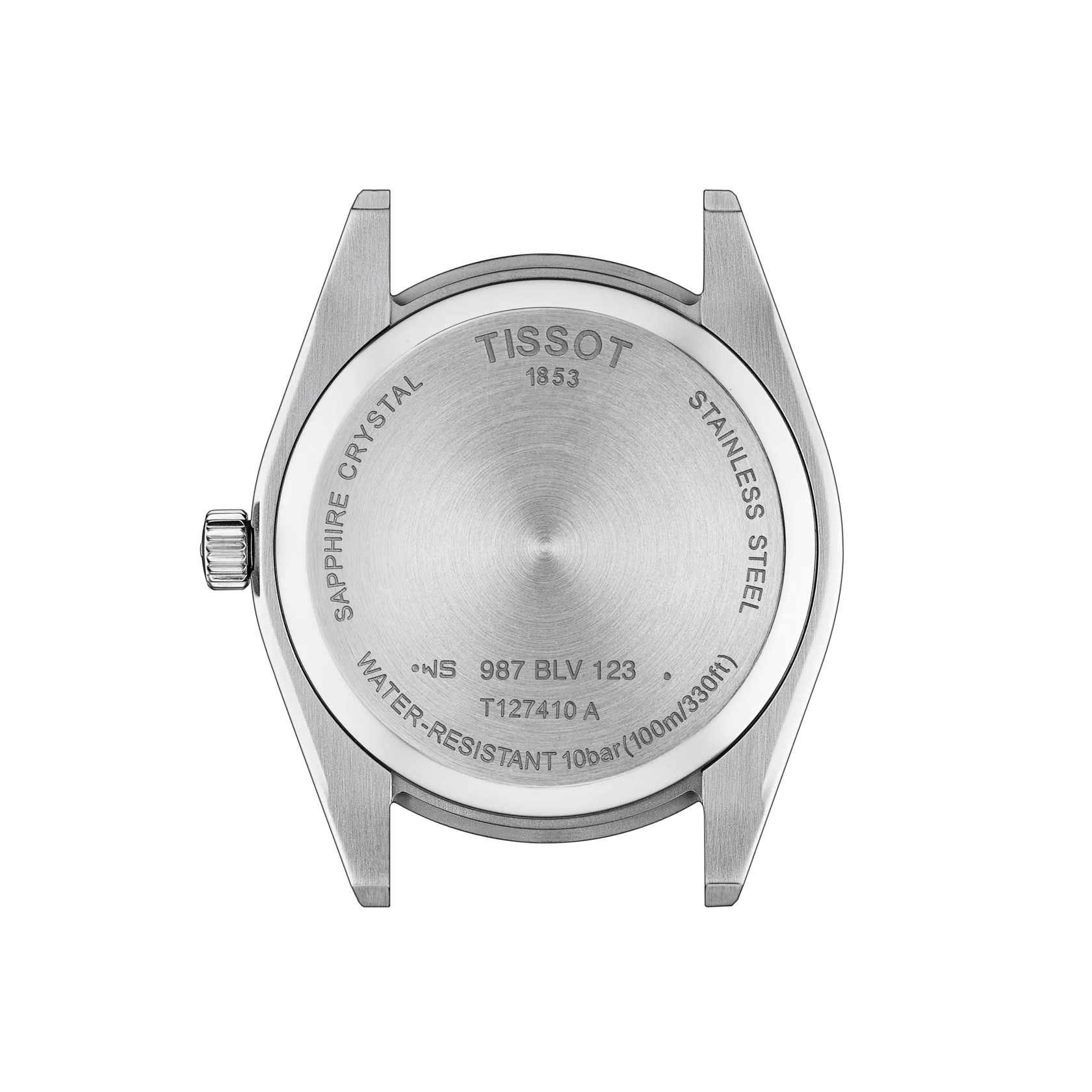Tissot Gentleman T127.410.11.041.00 – Orologio uomo quarzo svizzero, quadrante blu, vetro zaffiro, cassa acciaio 40 mm