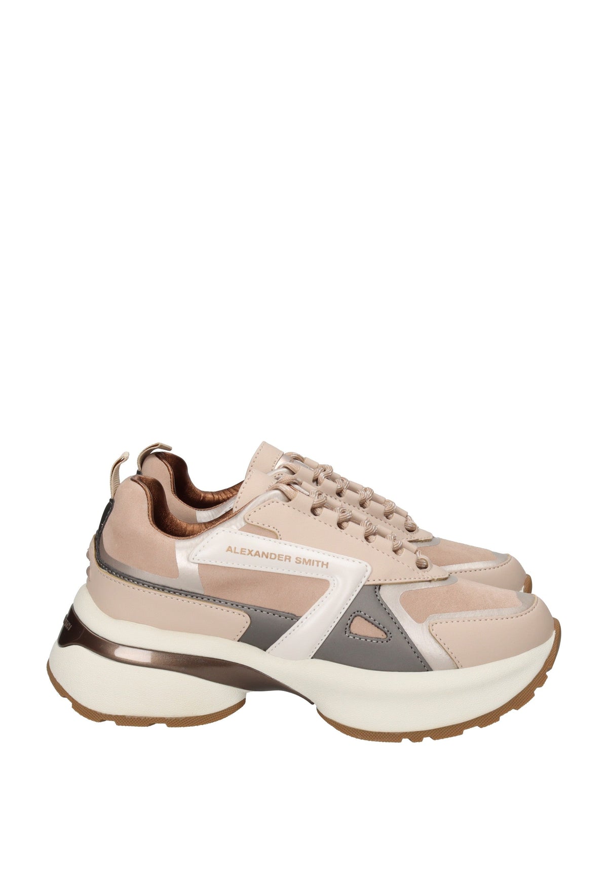 Alexander Smith Shard SAW1245 Marrone e beige - Sneakers donna