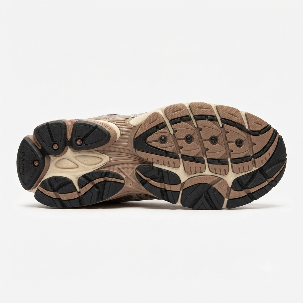 Saucony Scarpa sneakers da donna Progrid Omni 9 S101245-1139 nocciola