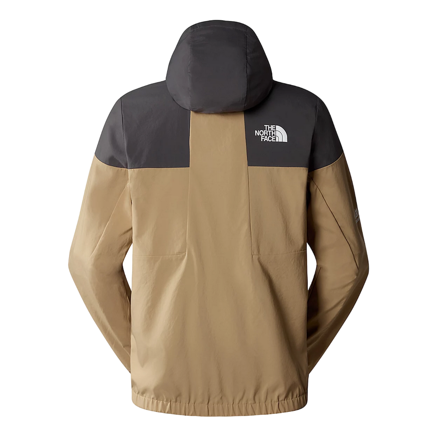 The North Face Men's Track Windbreaker Jacket with Hood NF0A87J2WQO Sand-Anthracite