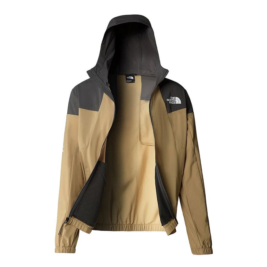 The North Face Men's Track Windbreaker Jacket with Hood NF0A87J2WQO Sand-Anthracite
