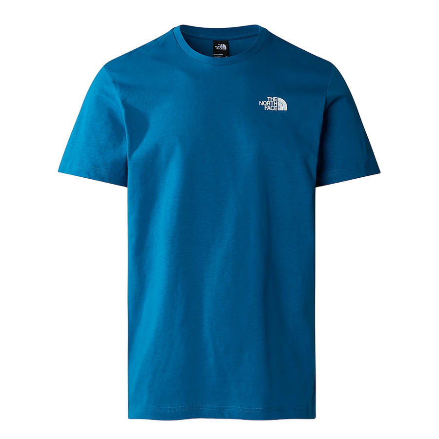 The North Face Men's Redbox NF0A87NVRBI Short Sleeve T-Shirt Adriatic Blue