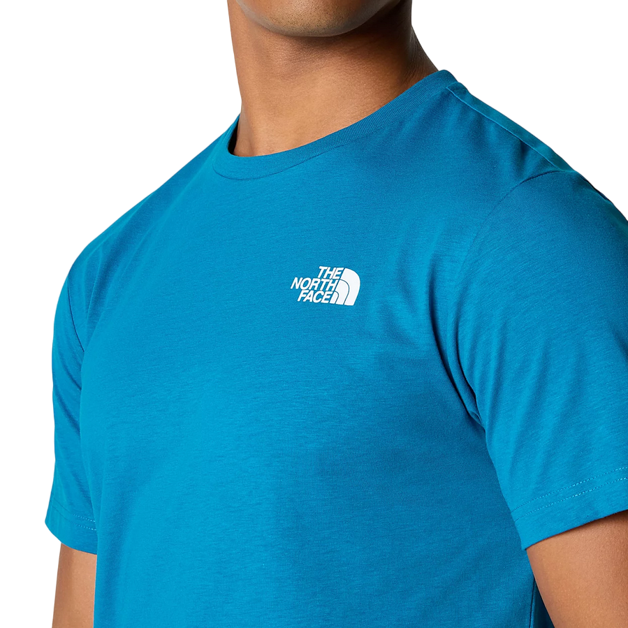 The North Face Men's Redbox NF0A87NVRBI Short Sleeve T-Shirt Adriatic Blue