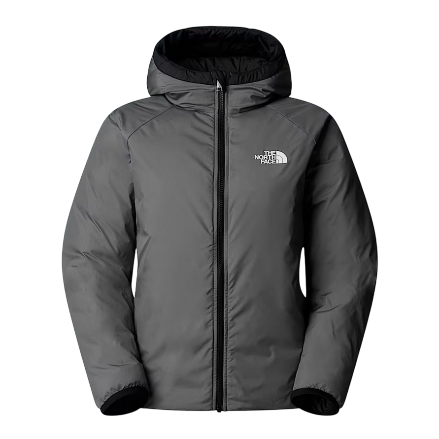 The North Face Giacca Reversibile Perrito NF0A88UEWOO Ragazzi Nero-Grigio - Piumino Junior