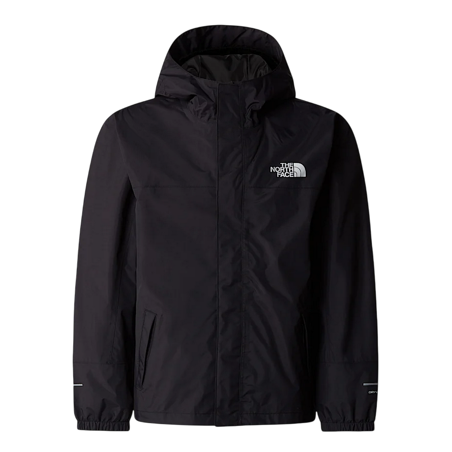 The North Face junior Antora NF0A8A48KX7 black rain jacket