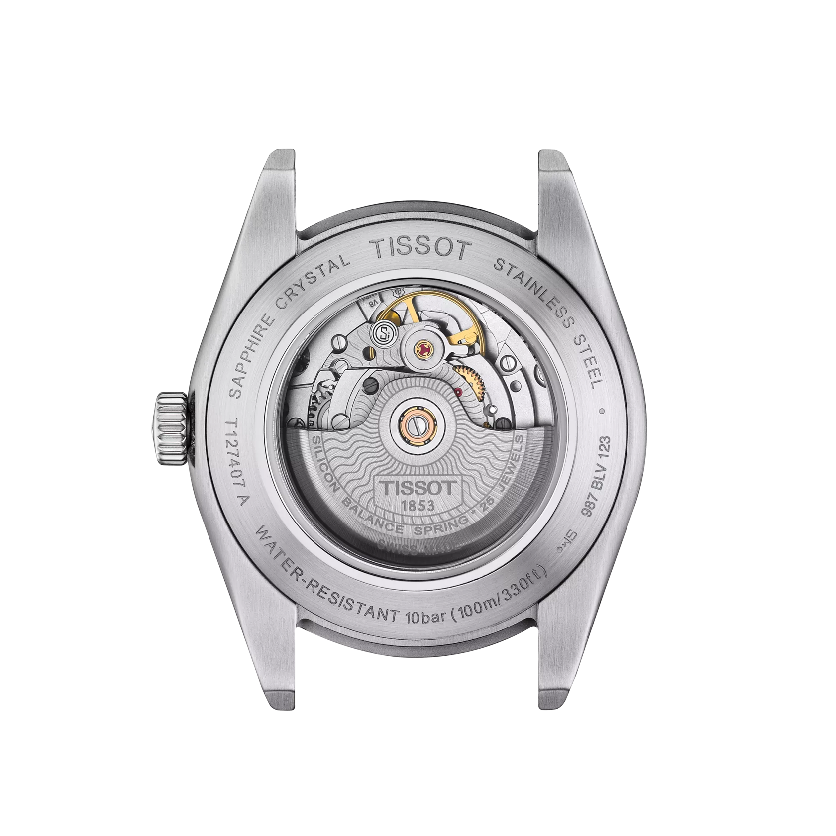 Tissot Gentleman Powermatic 80 – Automatico Swiss Made, argento, 40mm – T127.407.11.031.00