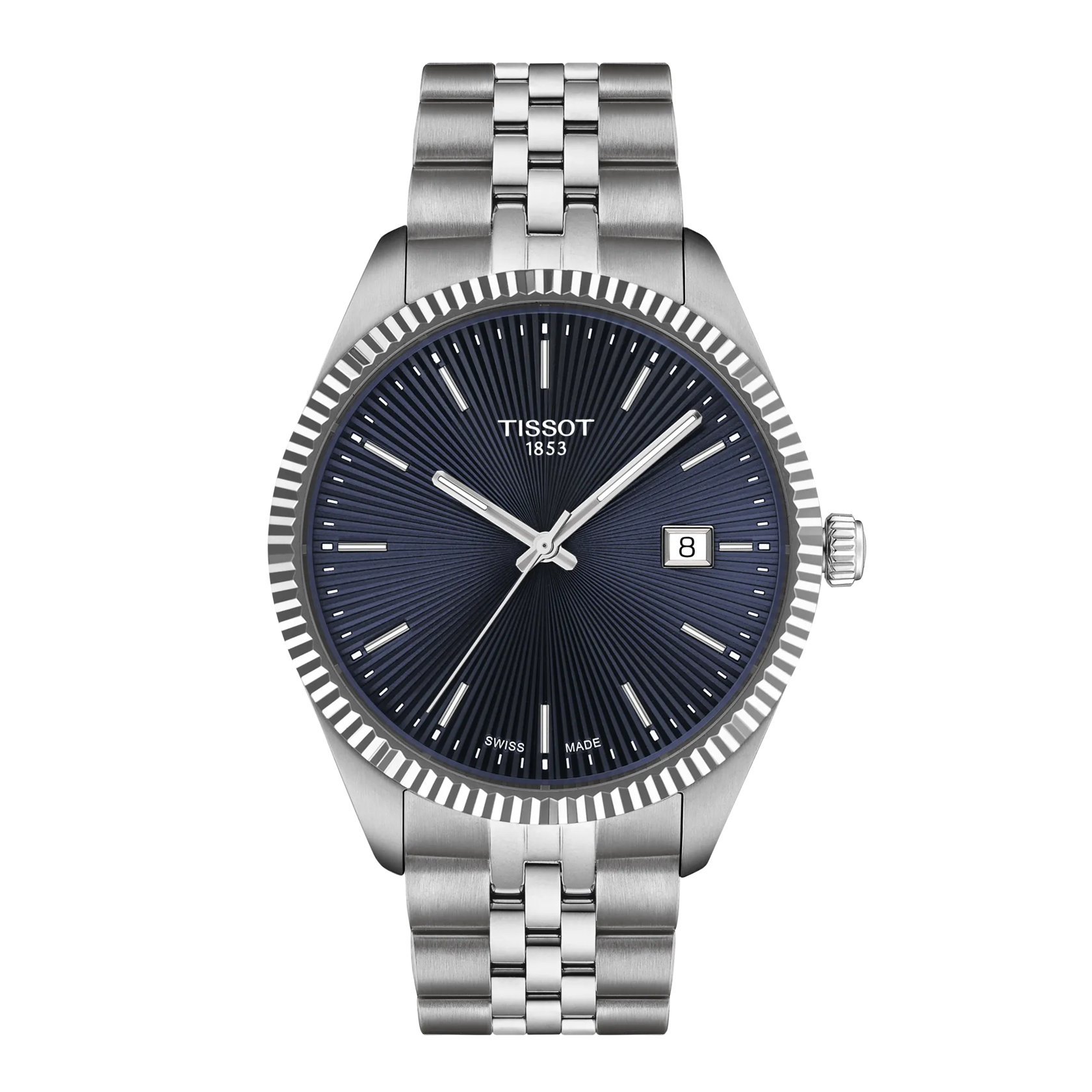 Tissot Ballade 40mm Quarzo Uomo – Quadrante Blu, jubilee, Swiss Made T156.410.11.041.00