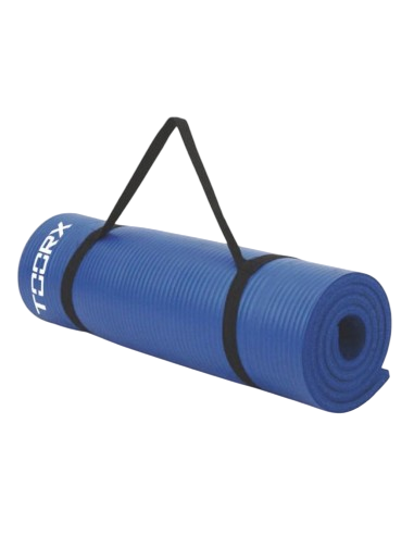 Toorx Materassino Fitness con Maniglia MAT-172 Blu 172x61x1.2cm