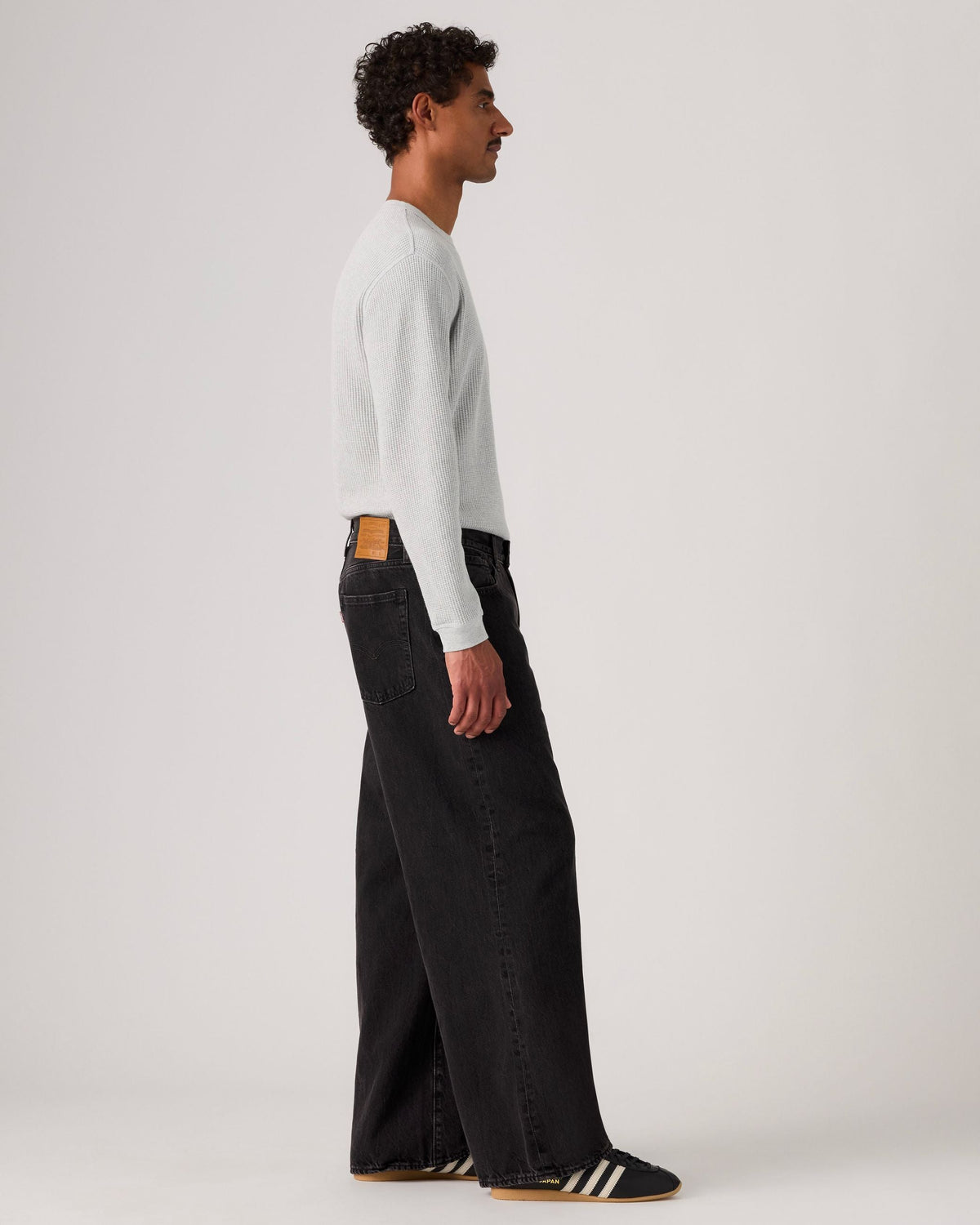 Jeans Baggy Wide Leg Better Times Nero