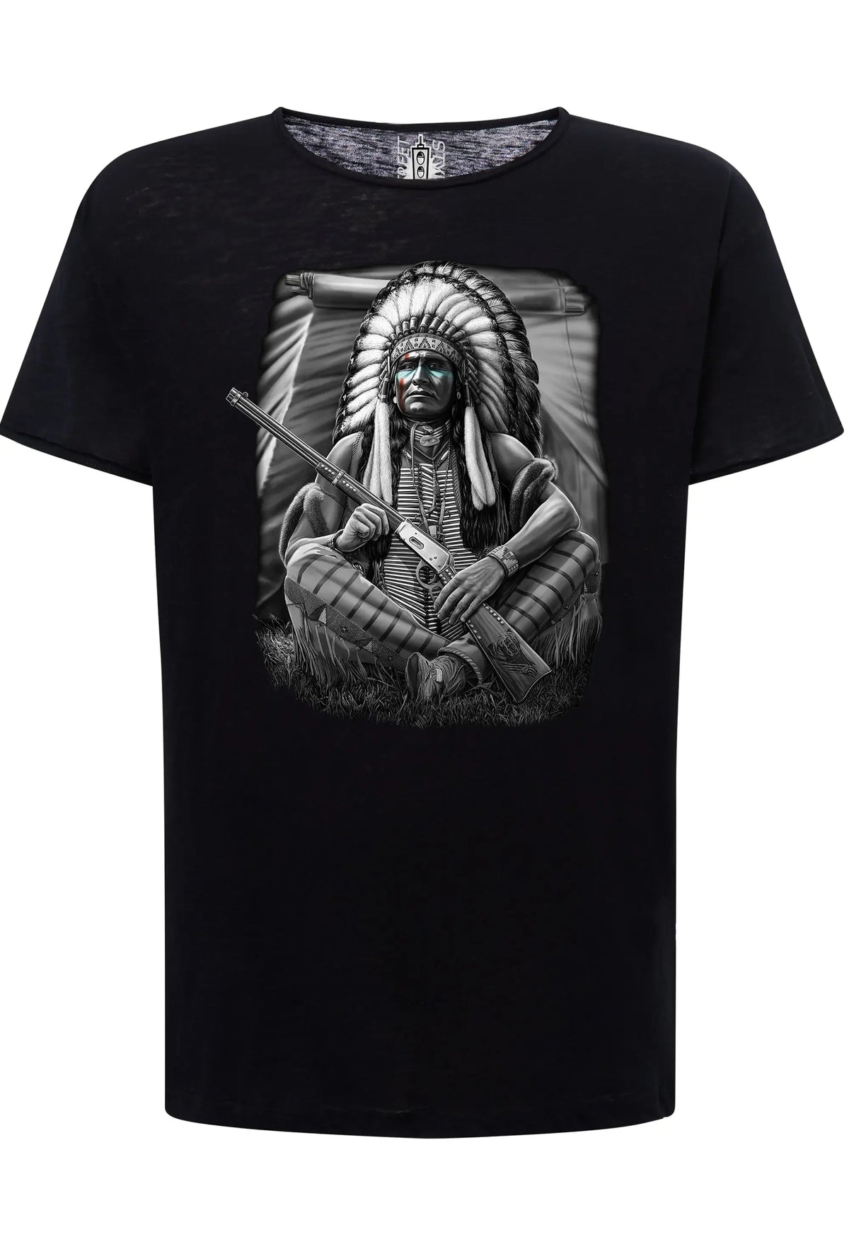 Tribe Tattoo Skull T-shirt Uomo - Urban Slub