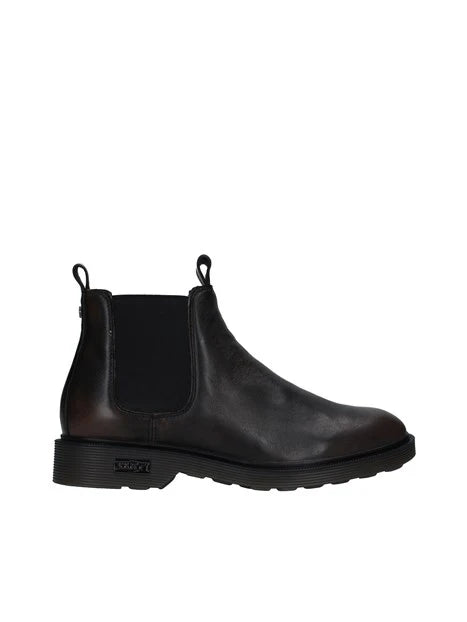 Cult stivaletto in pelle da uomo Ozzy 3530 nero-marrone