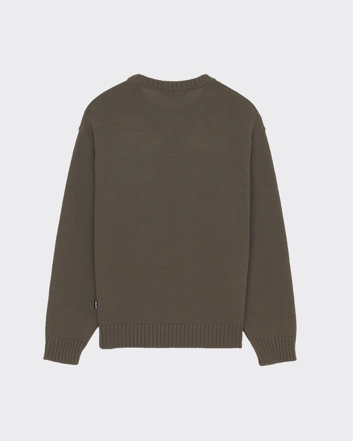 Maglione Knit Links Logo Marrone