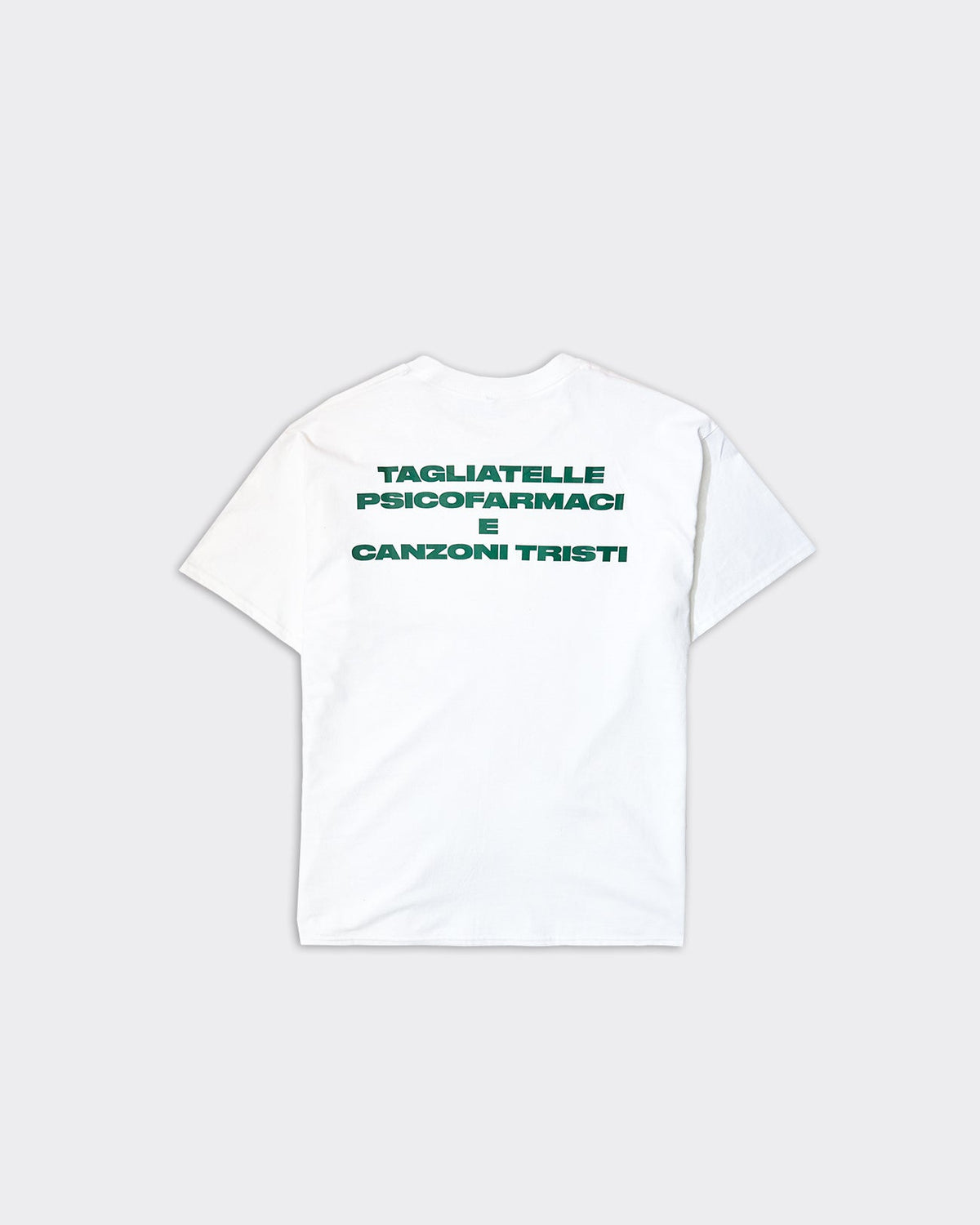 T-Shirt Tagliatelle Bianca