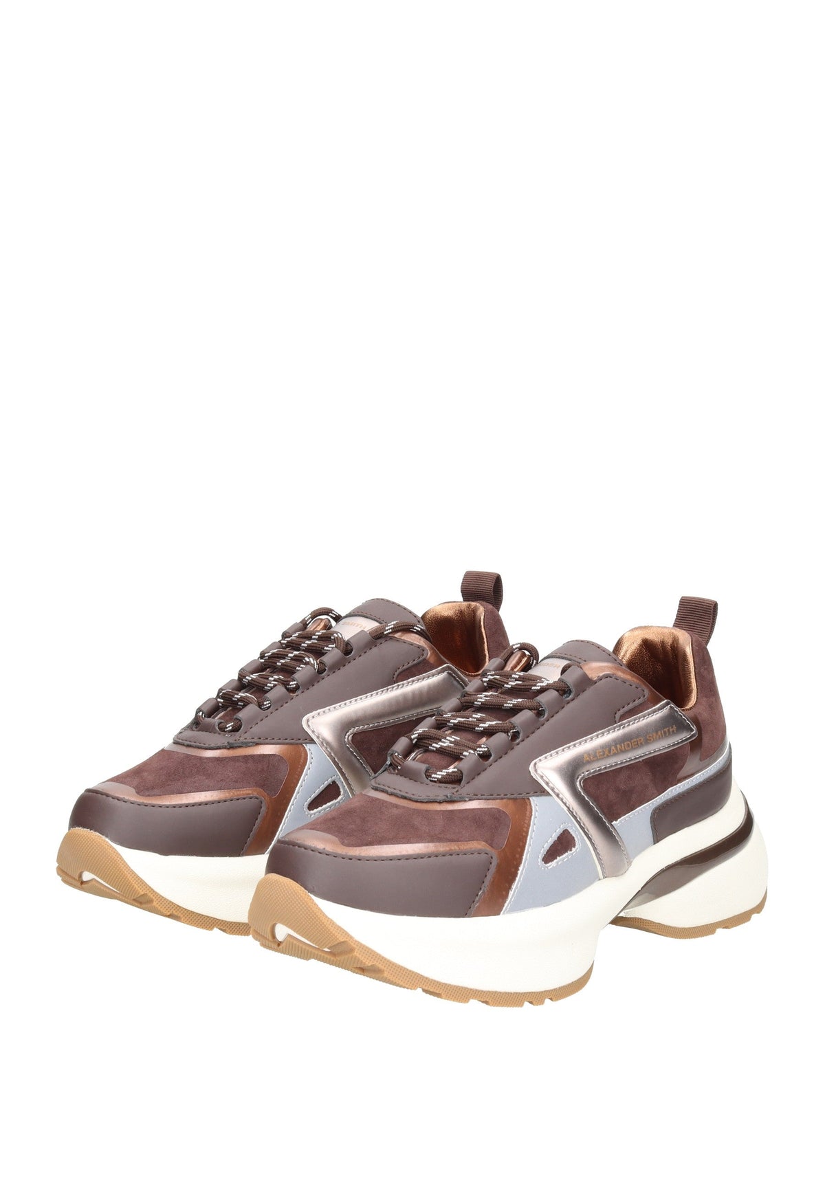 Alexander Smith Shard SAW1245 Marrone e beige - Sneakers donna