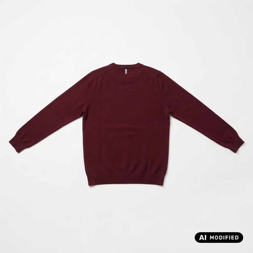 Bomboogie Maglia Girocollo MW8589TKWO6 481 Donna Frutti di Bosco - Maglia in Lana Merino