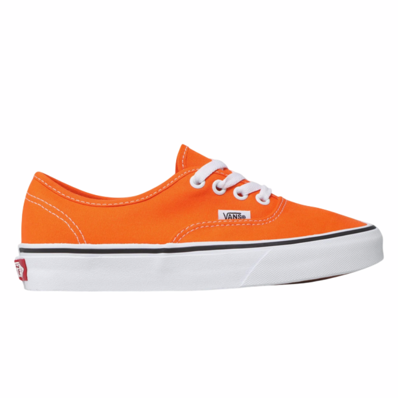 Vans Authentic Lifestyle Sneakers Unisex Arancio Tigre Bianco VN0A5KRDAVM1
